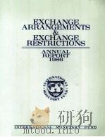 International monetary fund : Annual report on exchange arrangements and exchange restrictions 1986   1986  PDF电子版封面     