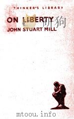 On liberty   1929  PDF电子版封面    John Stuart Mill 