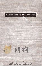Modern foreign governments   1949  PDF电子版封面    Frederic A. Ogg and Harold Zin 