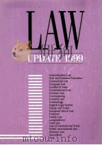Law Update 1999   1999  PDF电子版封面     