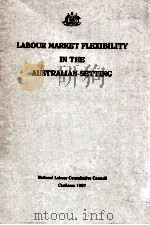 LABOUR MARKET FLEXIBILITY IN THE AUSTRALIAN SETTING   1987  PDF电子版封面     