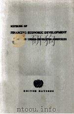 Methods of Financing Economic Development in Under-Developed Countries   1949  PDF电子版封面     