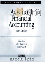 Advanced financial accountin   1996  PDF电子版封面    John Blakemore and John Wyett 