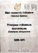 Main economic indicators : Principaux indicateurs Economiques   1973  PDF电子版封面     