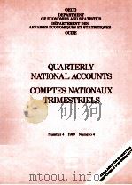 Quarterly national accounts comptes nationaux trimestriels :OECD department of economics and statist（1989 PDF版）