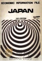 Economic information file Japan.   1973  PDF电子版封面     