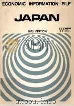 Economic information file Japan.   1972  PDF电子版封面     