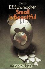 Small is beautiful : a study of economics as if people mattered（1973 PDF版）