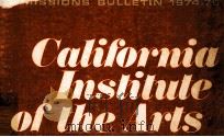 California Institute of the Arts   1973  PDF电子版封面     