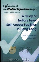 A study of tertiary level self-access facilities in Hong Kon   1997  PDF电子版封面    David Gardner and Lindsay Mill 