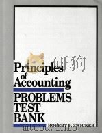 Principles of Accounting:PROBLEMS TEST BANK   1990  PDF电子版封面    Robert P.Zwicker 