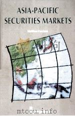 Asia-pacific securities markets（1991 PDF版）