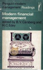 Modern Financial Managemen   1969  PDF电子版封面    B.V.Carsberg 