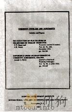 Commodity Problems and Agreements : Articles and Papers   1961  PDF电子版封面     