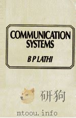 Communication systems   1968  PDF电子版封面    B.P.Lathi 