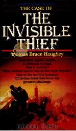 The case of the invisible thief   1978  PDF电子版封面    Thomas Brace Haugney 