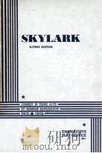 Skylark   1942  PDF电子版封面    Samson Raahaelson 