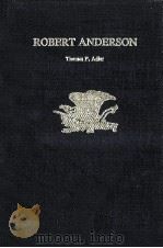 Robert Anderson   1978  PDF电子版封面    Thomas P. Adler 