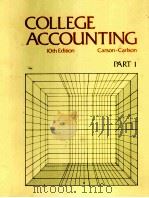 COLLEGE ACCOUNTING 10TH EDITION   1977  PDF电子版封面  0538015101   