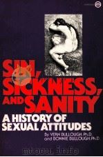 SIN SICKNESS AND SANITY   1977  PDF电子版封面  0452007941   