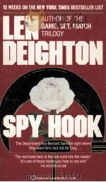 Spy hook   1988  PDF电子版封面    Len deighton 