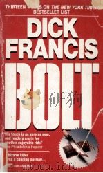 Bolt   1986  PDF电子版封面    Dick Francis 