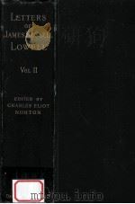 Letters of James Russell Lowell vol.2   1894  PDF电子版封面    Charles Eliot Norton 