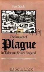 The impact of Plague in tudor and Stuart England（1985 PDF版）