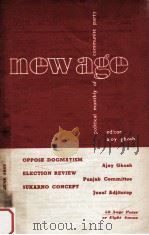 New age:Political monthly   1957  PDF电子版封面     