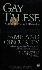 Fame and Obscurity   1993  PDF电子版封面    Gay Talese 