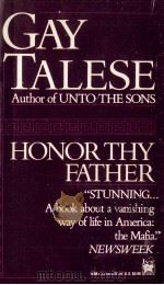 Honor the father   1971  PDF电子版封面    Gay Talese 