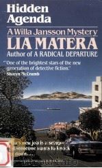 Hidden agenda   1988  PDF电子版封面    Lia Matera 