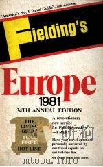 Fielding's Europe 1981 : temple fielding   1981  PDF电子版封面    Joseph A. Raff 
