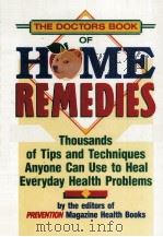 The doctors book of home remedies   1990  PDF电子版封面    Debora Tkac 