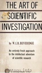 The art of scientific investigation（1950 PDF版）