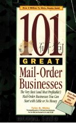 101 GREAT MAIL-ORDER BUSINESSES   1996  PDF电子版封面  0761503374   
