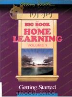 THE BIG BOOK OF HOME LEARNING VOLUME ONE:GETTING STARTED MARY PRIDE   1990  PDF电子版封面  0891075488   