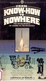 From know-how to nowhere:the development of American technology（1974 PDF版）