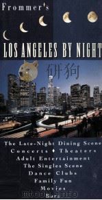 Frommer's Los Angeles by night   1996  PDF电子版封面    Jeff Spurrier 