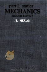 Mechanics  2nd ed.   1959  PDF电子版封面    James L. Meriam 
