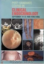 POSTGRADUATE COURSE IN CLINICAL ENDOCRINOLOGY   1986  PDF电子版封面     