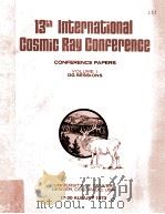 13th international cosmic ray conference   1973  PDF电子版封面     