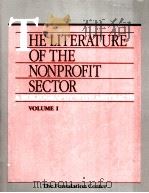 The literature of the nonprofit sector:a bibliography with abstracts   1989  PDF电子版封面    Margaret Chandler Derrickson 