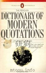 The Penguin dictionary of modern quotations  2nd ed（1980 PDF版）