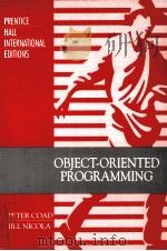 Object-oriented programming   1993  PDF电子版封面     