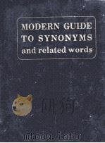 Funk & Wagnalls modern guide to synonyms and related words   1968  PDF电子版封面    S.I. Hayakawa and the Funk & W 