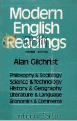 Modern English Readings   1977  PDF电子版封面    Alan Gilchrist 