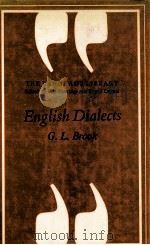 English Dialects   1963  PDF电子版封面    G.L. Brook 
