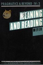 Meaning and Reading:A Philosophical Essay on Language and Literature（1983 PDF版）