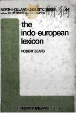 The Indo-European Lexicon（1981 PDF版）